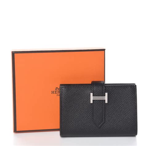 hermes bearm wallet|Hermes bearn mini wallet.